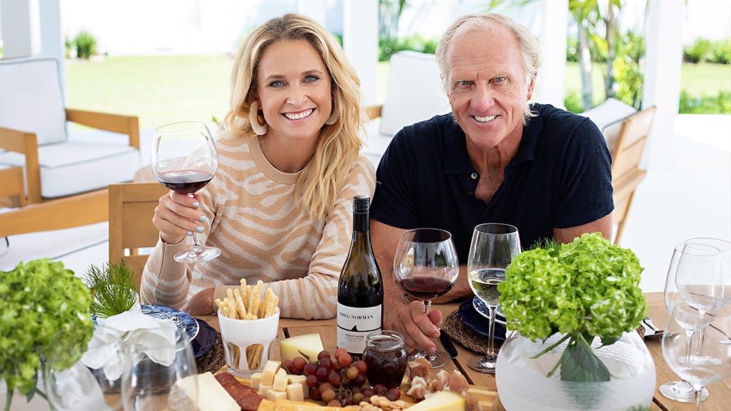 Greg Norman and Morgan-Leigh Norman
